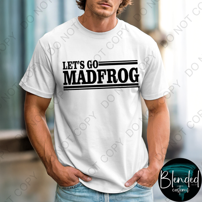 Comfort Colors Let's Go Madfrog Volleyball T-shirt