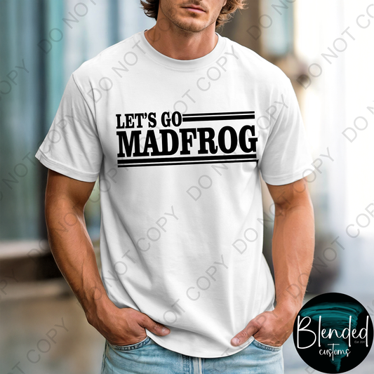 Comfort Colors Let's Go Madfrog Volleyball T-shirt