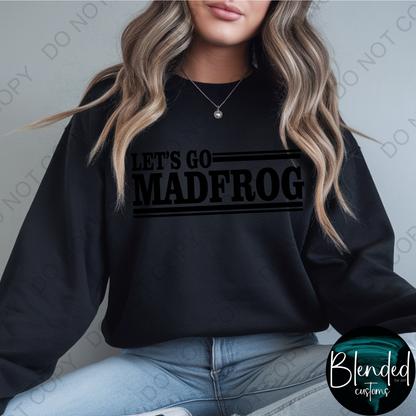 Let's Go Madfrog Volleyball Crewneck