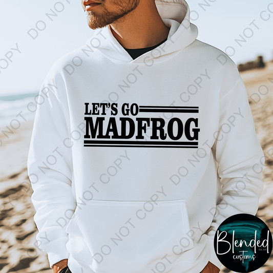 Let's Go Madfrog Volleyball Hoodie