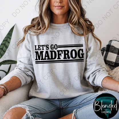 Let's Go Madfrog Volleyball Crewneck