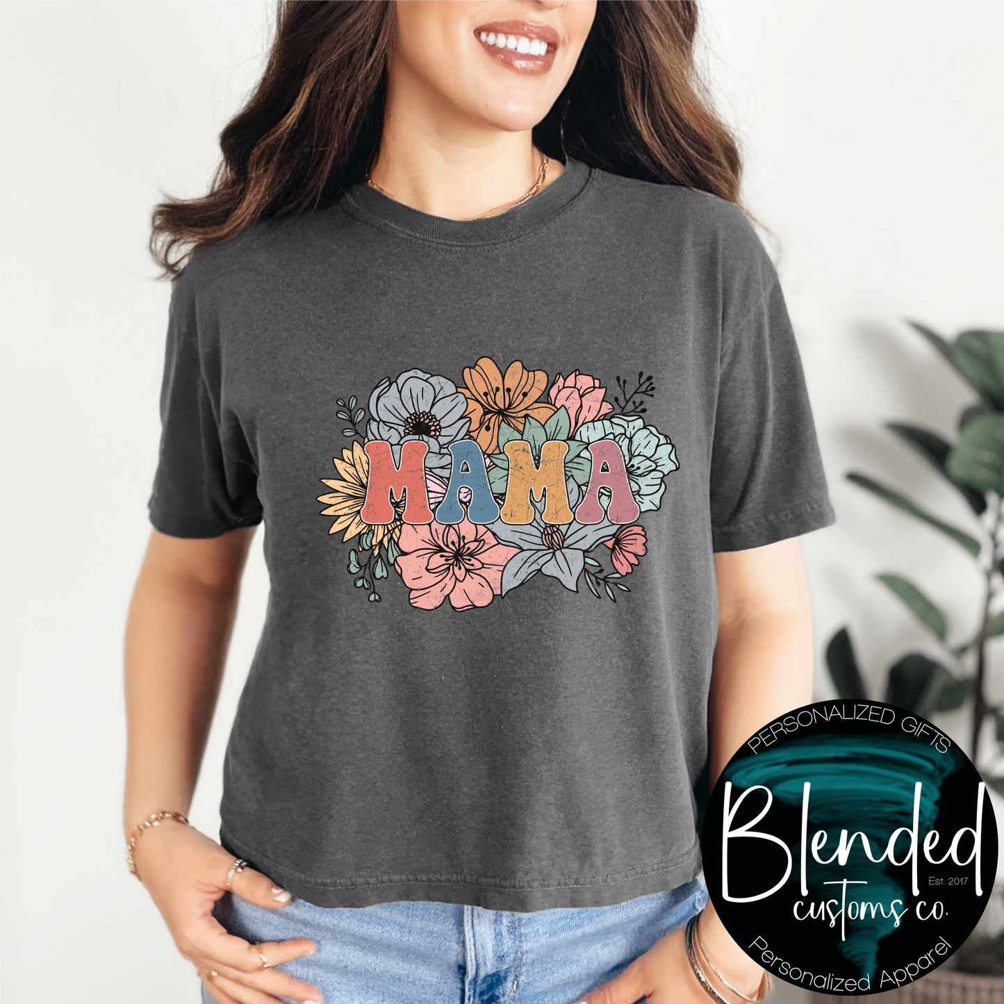 Mama Floral Shirt