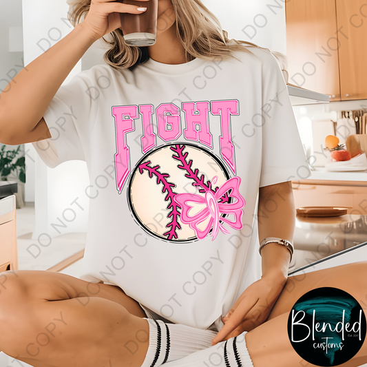 Baseball Pink Out Shirt