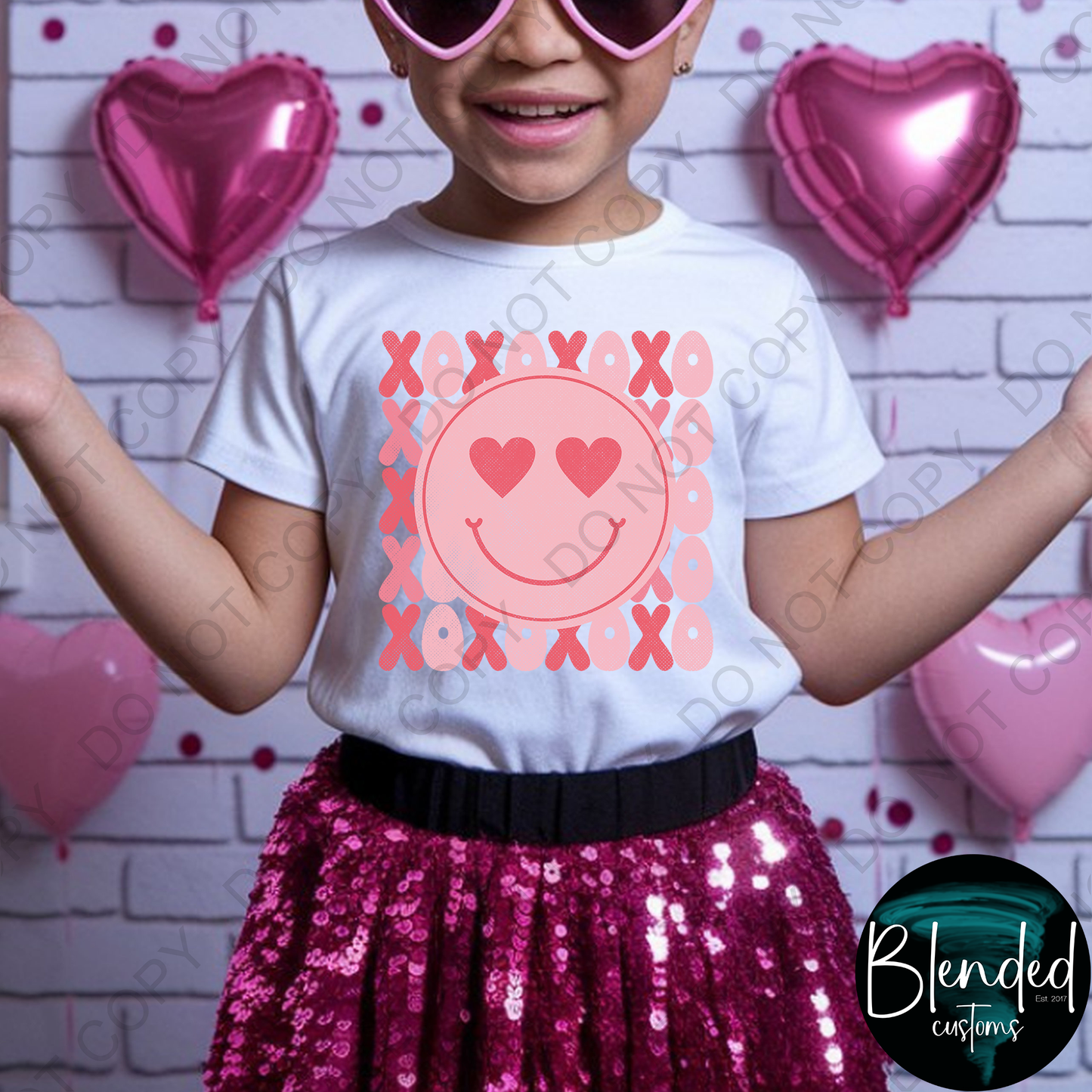 Kids XOXO Valentine Shirt