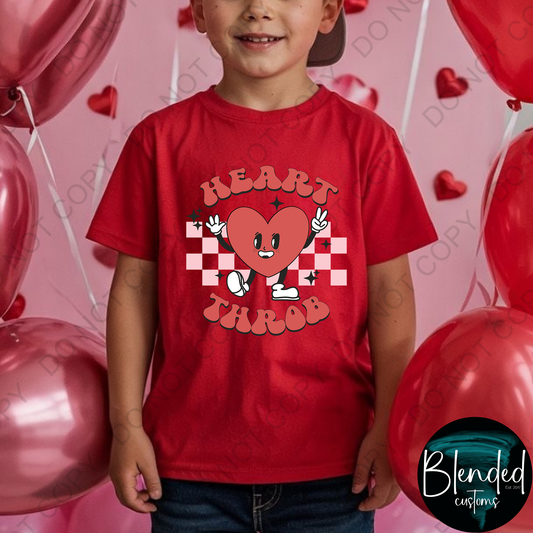 Kids Heart Throb Valentine Shirt