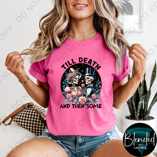 Comfort Colors Till Death Shirt