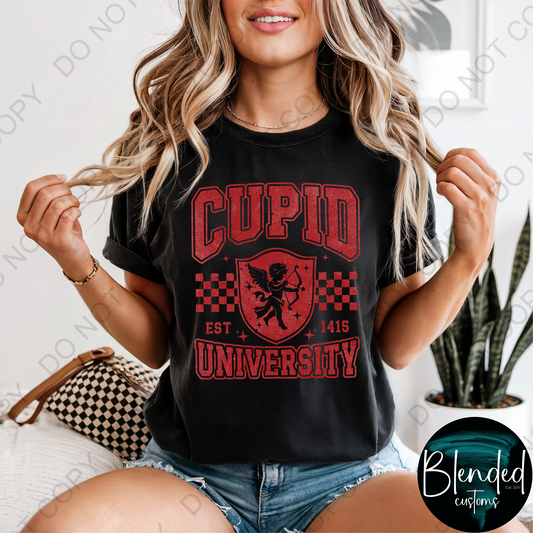 Comfort Colors Cupid University Shirt