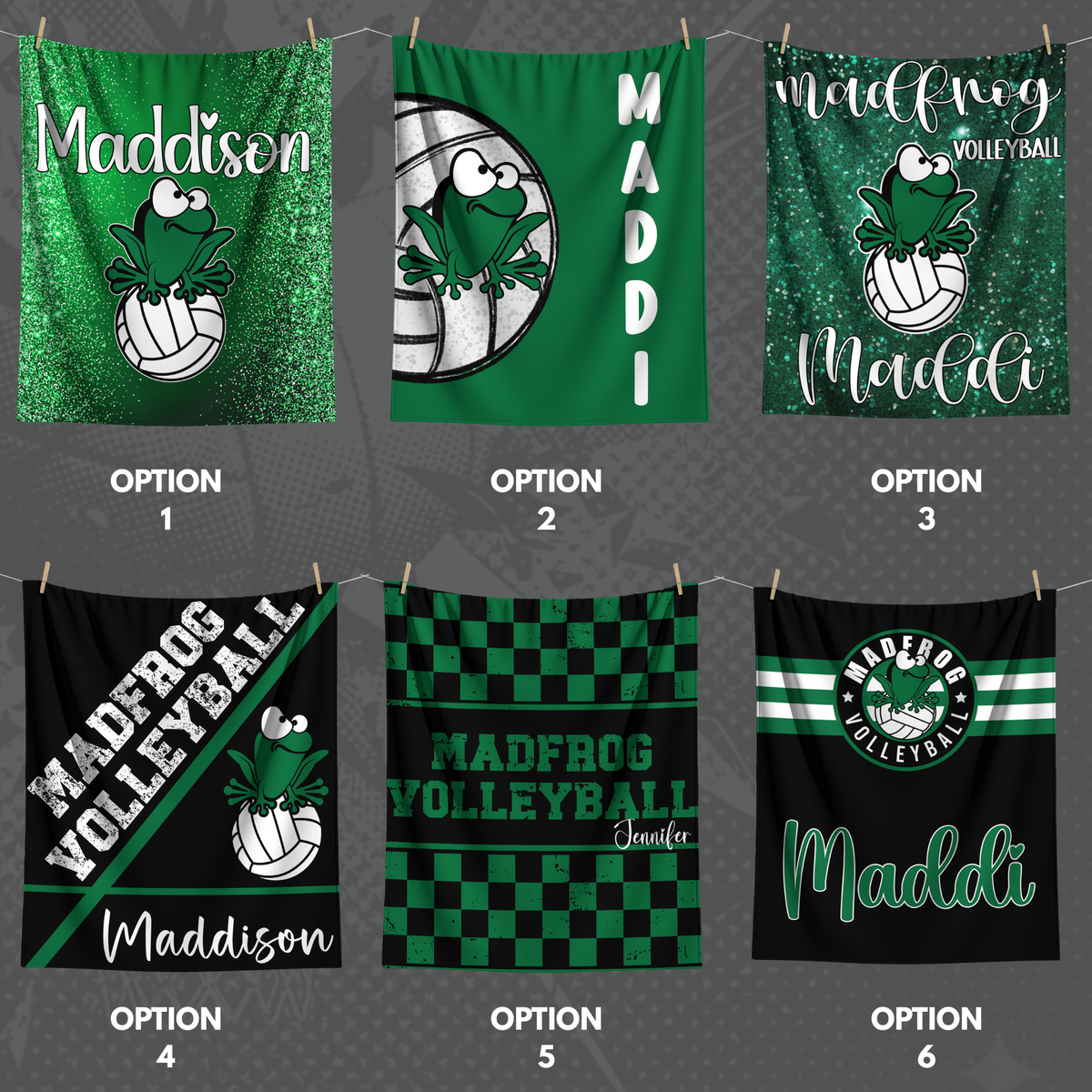Personalized Madfrog Blanket