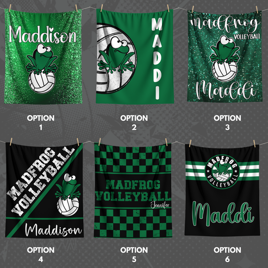 Personalized Madfrog Blanket