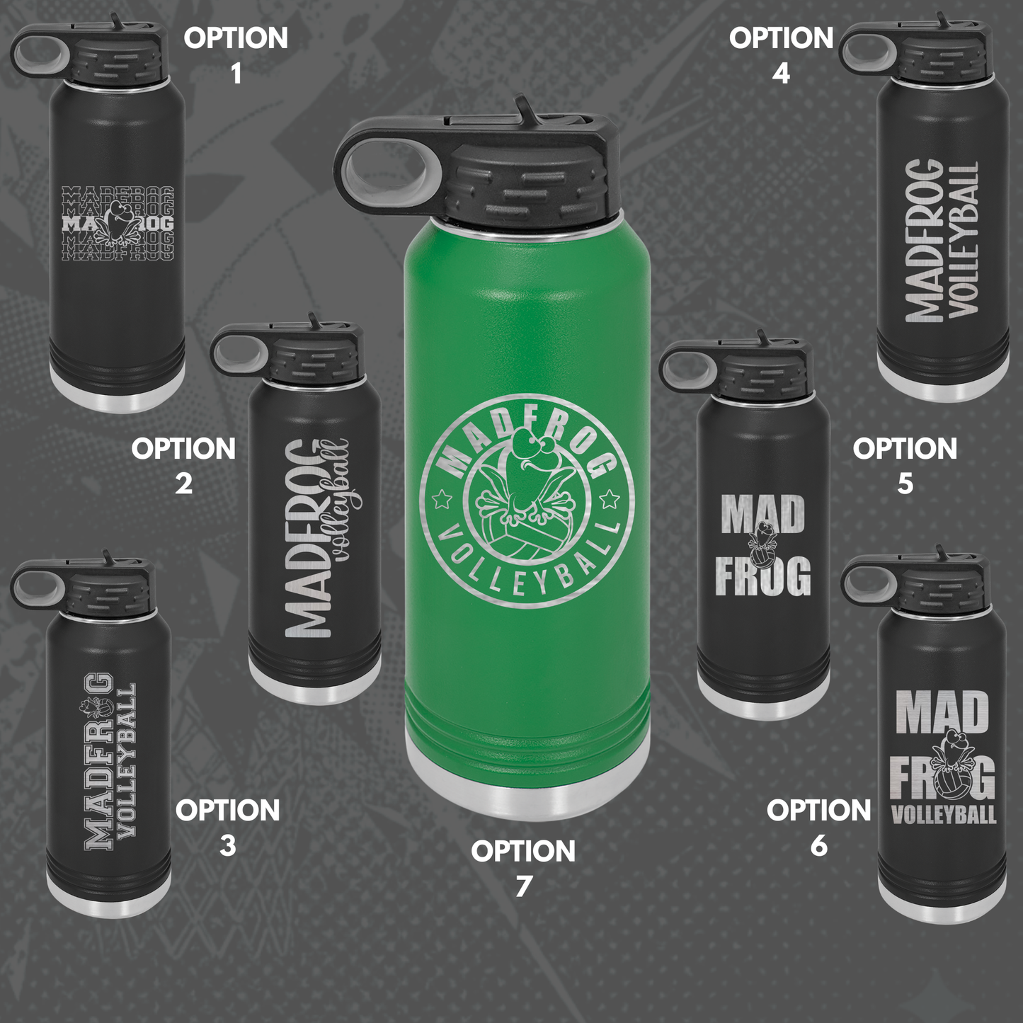 Personalized Madfrog Volleyball Tumbler