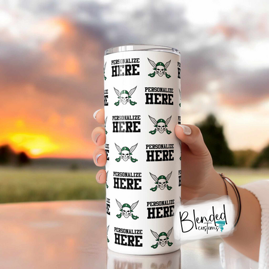 Poteet Pirates Tumbler - Personalized