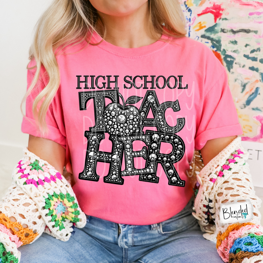 High School Teacher Shirt