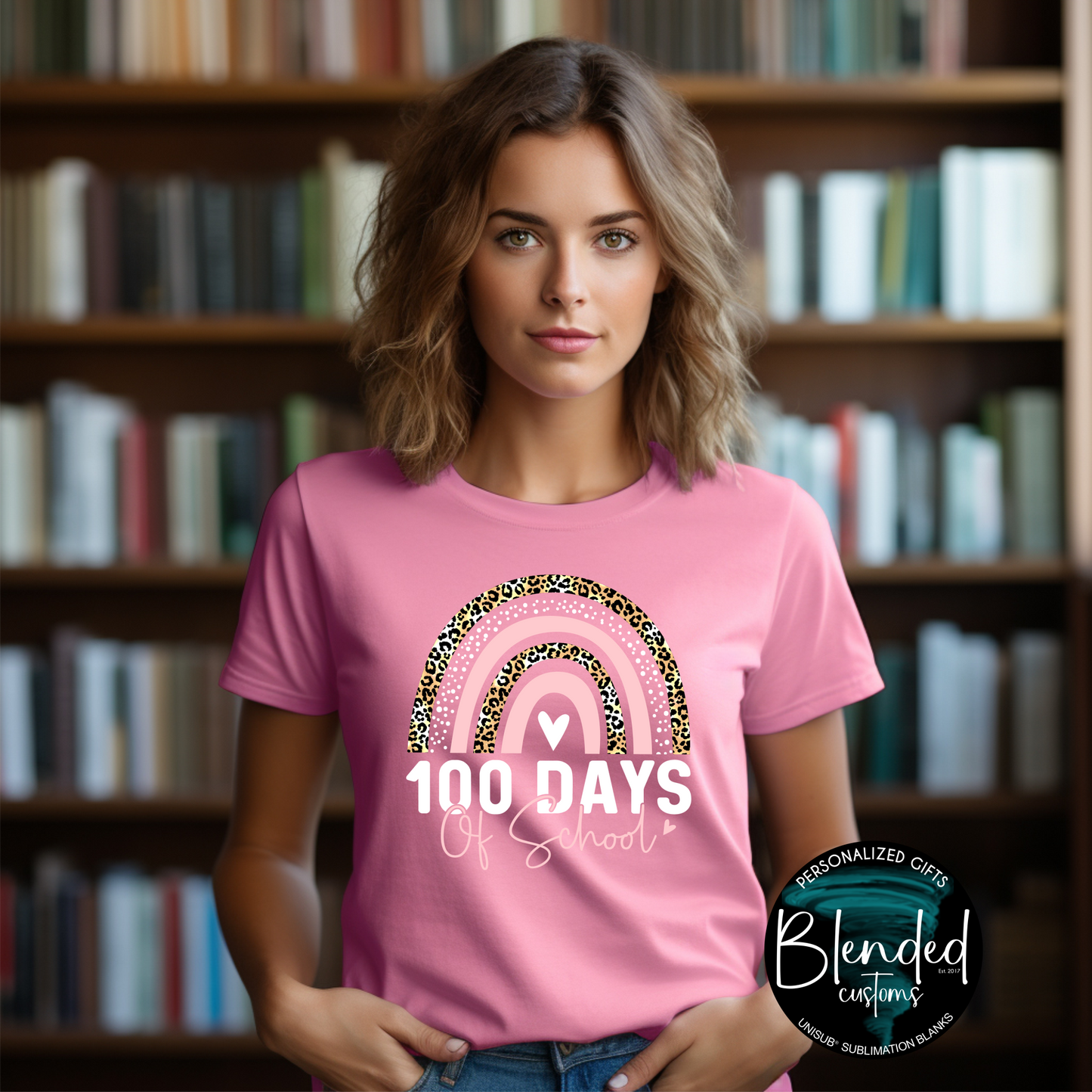 Teacher 100 Days of School Shirt