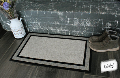 Welcome'ish with Heart Doormat