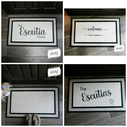Welcome Softball Field Doormat