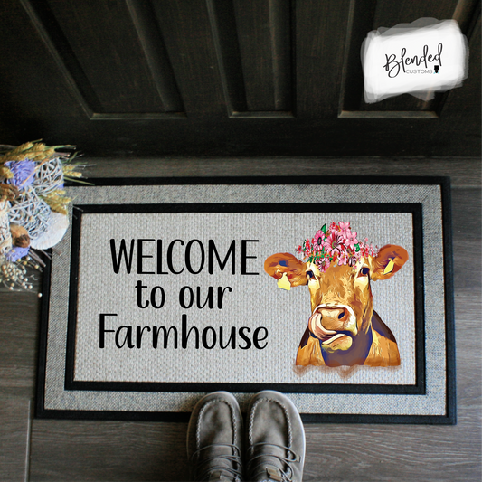 Welcome to our Farmhouse Doormat