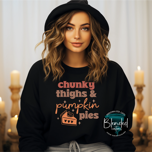 Chunky Thighs & Pumpkin Pies Shirt