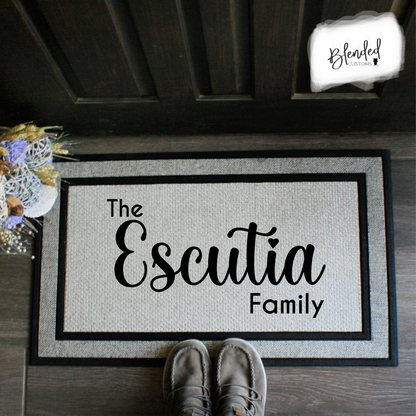 Personalized Name Doormat